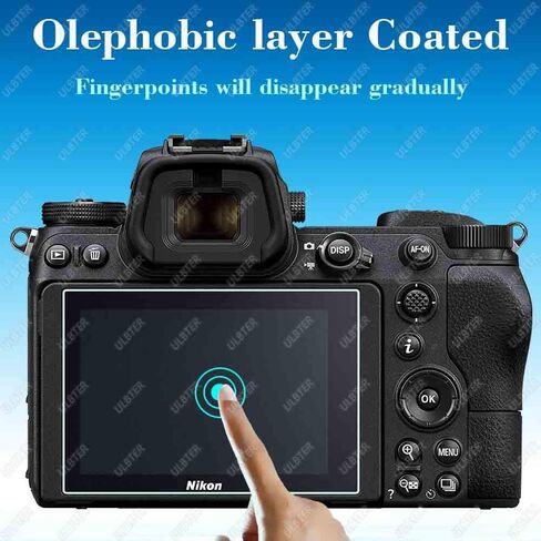 Top + Screen Protector for Nikon Z6 III Z 6III Z6III Z6 III Camera [2+2Pack], 0.3mm 9H Hardness Tempered Glass Cover Anti-Scrach Anti-Fingerprint Anti-Bubble-3 Pack in Saudi Arabia