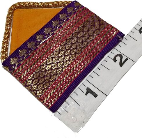 Haldi Kumkum | Set of 10 Fancy Little Bags Design 2 | Pasupu kumkum | Tamboolam | Pooja|Return Gift | Give Away | HK-LB3 in Saudi Arabia