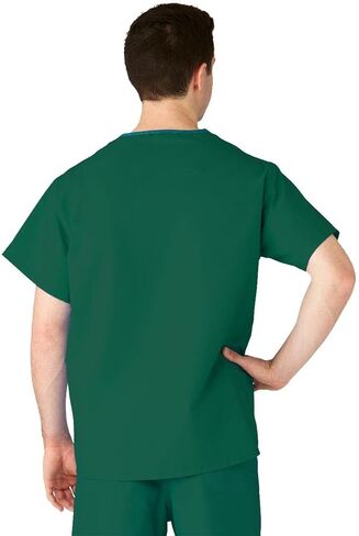 Medline 610NJTM-CA AngelStat للجنسين ذو وجهين على شكل حرف V، جيبان، زمردي، مقاس متوسط in Saudi Arabia