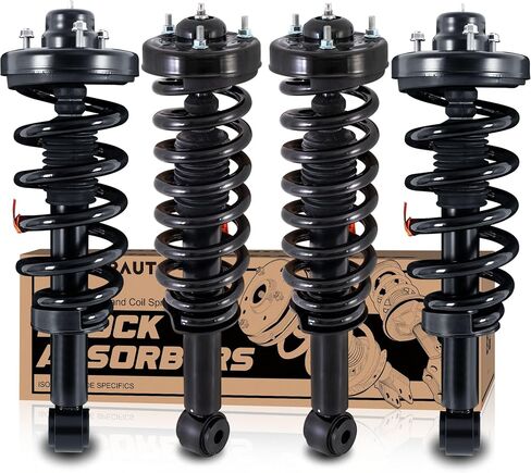 Front Pair Complete Struts Assembly Compatible with 2007-2013 Ford Expedition Lincoln Navigator 171138 Coil Spring Assembly Shock Absorber in Saudi Arabia