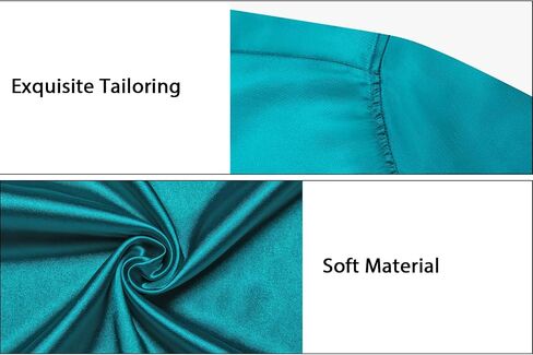DiBanGu Mens Long Sleeve Button Down Shirt,Satin Shiny Dress Shirt for Men Solid Regular Fit Shirts with Pocket Wedding Party in Kuwait