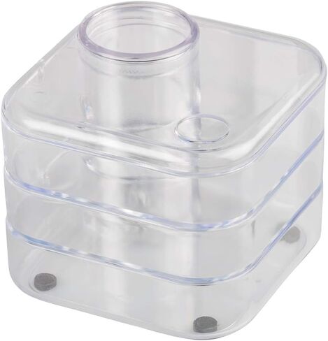 JAM Paper Desk Organizer Supply Set - 5 x 5 x 5 - Round - Clear - Sold Individually in Kuwait