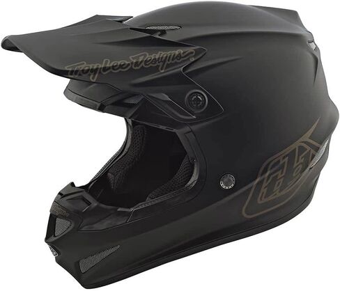 Troy Lee Designs SE4 Polyacrylite Mono Adult Motocross Helmet W/MIPS - Full Face Offroad Motorcycle Dirt Bike ATV Powersports Dual Sport Racing Helmet - Mens Womens Unisex (Black, XXL) in Saudi Arabia