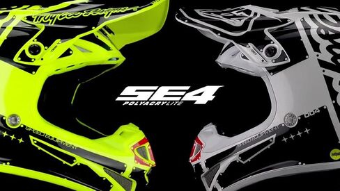 Troy Lee Designs SE4 Polyacrylite Mono Adult Motocross Helmet W/MIPS - Full Face Offroad Motorcycle Dirt Bike ATV Powersports Dual Sport Racing Helmet - Mens Womens Unisex (Black, XXL) in Saudi Arabia