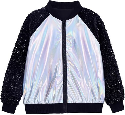 سترات للأولاد مزينة بالترتر وأكمام لامعة عصرية للأطفال، سترة عيد ميلاد لامعة، ملابس للأولاد لامعة in Kuwait