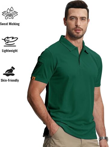 SCODI 5 Pack Mens Polo Shirts Short Sleeve Athletic Golf Polo Shirt for Men Casual Collared Summer Multipack T-Shirts in Saudi Arabia