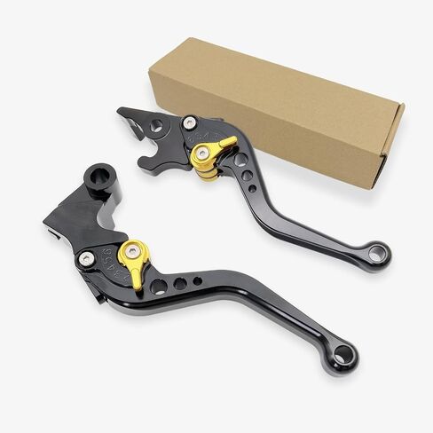 رافعة قابض الفرامل الأمامية لـ YAMAHA YZF-R3 YZF-R25 MT03 MT25 قضيب ألومنيوم قابل للتعديل YZFR3 MT03 2024 ملحقات الدراجات النارية CNC (أسود 'أسود)، SBCL_R25 L/R in Kuwait