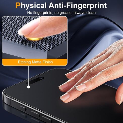 2 Pack Matte Screen Protector for iPhone 16 Pro Max 6.9-inch in Saudi Arabia