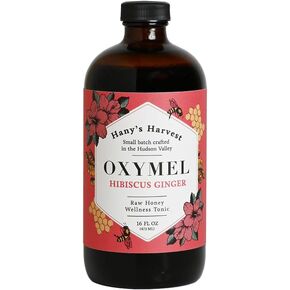 شراب البلسان الطبيعي بالكامل من هانيز، تركيبة عشبية تقليدية مع العسل الخام، خل التفاح غير المصفى والليمون بالإضافة إلى القرنفل والقرفة وقشر البرتقال، خالي من الكحول، خالي من السكر، 8 اونصة in Kuwait