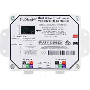 13398-DO Silde Outs Controller , Dual Synchronous Velocity Slide Controller , Replacement for Controller V-Sync II, Compatible with Lippert Dual Motor Slide Controller - 211852