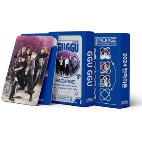 ENHYPEN Photocards 2024 New Album Lomo Cards,ENHYPEN Cards for Gift and Fans Collection (Blue-55PCS)