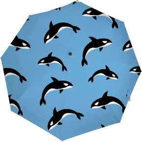 Portable Travel Umbrella - Mini Boy and Girl Umbrella,Strong Compact Umbrella for Wind and Rain, Automatic switch folding Perfect Car Umbrella