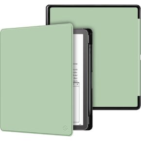 Fintie Slim Case for Kindle Scribe - [Built-in Pen Holder] Lightweight PU Leather Folio Cover with Auto Sleep Wake for 10.2" Kindle Scribe 2022 Released, Navy