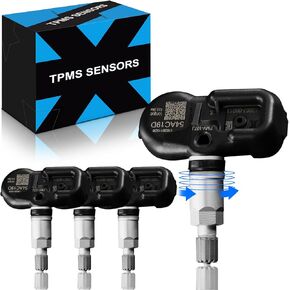 4260706011 Pre-Programed Tire Pressure Sensor Fit for:-Toyota Camry Corolla Tacoma Land Cruiser Tundra 4Runner Highlander for:-Lexus IS250 LX570 RX400h for:-Scion 315Mhz TPMS Sensor (4)