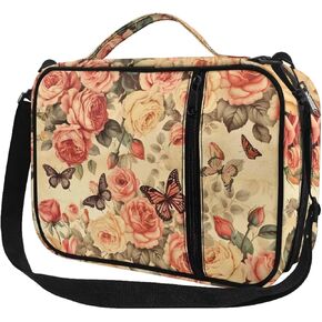 Horse Bible Cover for Adults Kids Sunflower Bible Protector Case, Bible Bags and Totes with Zipper