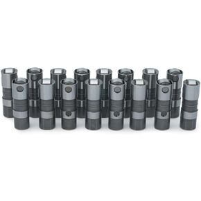 GM Performance Parts Lifter, Racing, Hydraulic Roller, 0.842 in OD, GM LS-Series, Set of 16