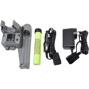 STREAMLIGHT Stinger PiggyBack Smart Charger Holder with Battery Included + 100V/120V AC Charge Cord + 12V DC Car Charge Cord - Intended for Use with Stinger Series Flashlights