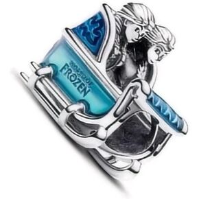 Duck Dangle Charm Fit Women Bracelet Necklaces Fashion Gifts 925 Sterling Silver DIY Jewelry
