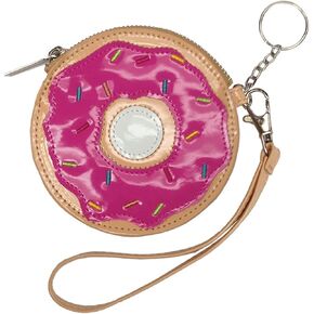 iscream Girls' Wristlet Clutch Coin and Key Purse in Faux Patent Leather, Snack Shack Collection …