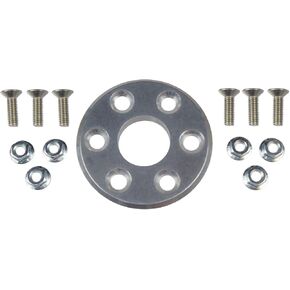 ICT Billet 1" Inch Exhaust Pipe Fender Exit Bezel Turbo Dump Trim Ring Billet 1 Flange 551187