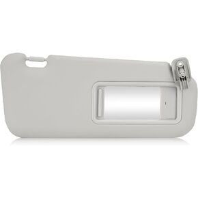 Right Passenger Side Gray Sun Visor fit for Mazda 3 2010 2011 2012 2013 Sunvisor Replacement BBM2-69-320C-75 BBM3-69-320C-75