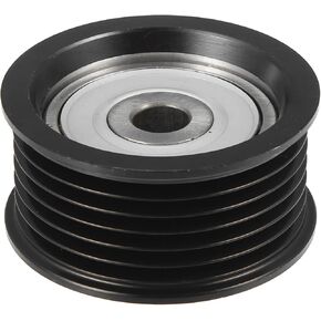 X AUTOHAUX 1660336010 Car Accessory Drive Belt Idler Pulley Serpentine Belt Idler Grooved Pulley for Lexus GS200t IS300 NX200t NX300 NX300h RC200t
