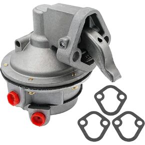 Marine Mechanical Fuel Pump Compatible with Mercruiser OMC 5.0 5.7 305 350 198HP 230HP 260HP, Replaces# 97401A8 97401A2 861678A1 18-7283 M60600 8M0058164 9-35423