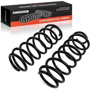 A-Premium 2Pcs Rear Suspension Coil Spring Set Compatible with Ford Fusion 2006-2009 Lincoln MKZ Mercury Milan Mazda 6 2.3L 3.0L 3.5L, Driver and Passenger Side, Replace# 8E5Z5560F, 8H6Z5560A