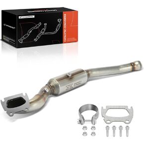 A-Premium Left Catalytic Converter with Gasket Kit Direct-Fit Compatible with Jeep WK2 Series Grand Cherokee 2011-2012 3.6L & Dodge Durango 2011-2012 3.6L, E.P.A. Compliant