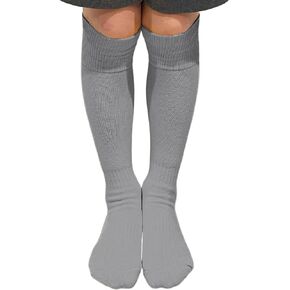COUVER Youth Kids Athletic Knee High Terry-Cushioned Baseball Softball Multi-Sport Socks