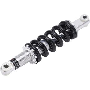 Shock Adjustable Damper,215mm Rear Shock Absorber Adjustable Damper 2000lbs Universal for Mini Dirt Bikes ATVs Mountain Bike