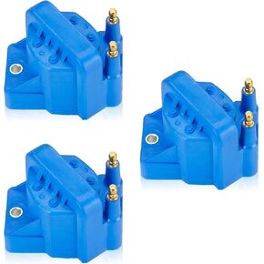 Set of 3 Ignition Coil Pack Compatible with Buick Allure LaCrosse LeSabre Lucerne, Chevy Camaro Impala Lumina, Oldsmobile Intrigue Silhouette, Pontiac Bonneville Firebird 3.8L Replace C849 5C1058