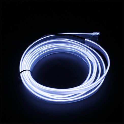 5 Meters Car Interior Lighting Auto LED Strip EL Wire Rope Auto Atmosphere Decorative Lamp Flexible Neon Light DIY in Kuwait