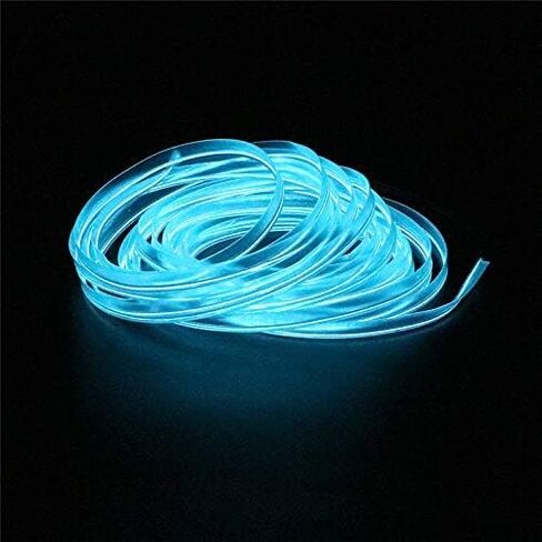 5 Meters Car Interior Lighting Auto LED Strip EL Wire Rope Auto Atmosphere Decorative Lamp Flexible Neon Light DIY in Kuwait