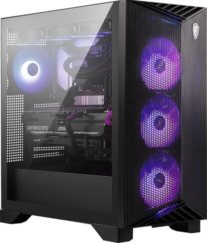 MSI Aegis Z2 Gaming Desktop (2024): AMD Ryzen R7-7700, Geforce RTX 4060, 16GB DDR5, 1TB m.2 SSD, 80+ Gold PSU, WiFi, Keyboard & Mouse, DIY Friendly, Windows 11 Home: C7NUC-817US in Saudi Arabia