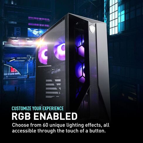 MSI Aegis Z2 Gaming Desktop (2024): AMD Ryzen R7-7700, Geforce RTX 4060, 16GB DDR5, 1TB m.2 SSD, 80+ Gold PSU, WiFi, Keyboard & Mouse, DIY Friendly, Windows 11 Home: C7NUC-817US in Saudi Arabia