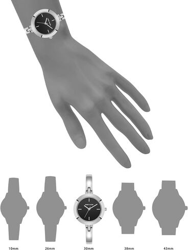 Anne Klein Women's Bangle Watch and Interchangeable Bezel Set in Saudi Arabia
