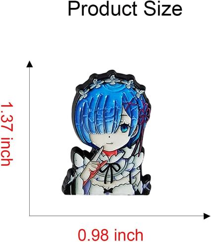 Anime Enamel Pin Lovely Character Brooch Lapel Pin Anime Enamel Badge for Backpacks Clothes Teens Collectors Fans in Saudi Arabia