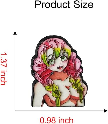 Anime Enamel Pin Lovely Character Brooch Lapel Pin Anime Enamel Badge for Backpacks Clothes Teens Collectors Fans in Saudi Arabia