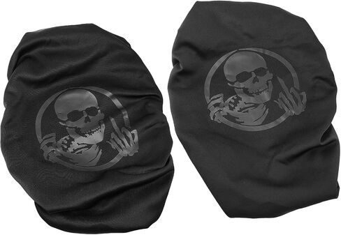 Hard Saddlebag Lid Bra/Lid Covers Fits for 2014-2023 Harley Davidson Touring, Road Glide, Electra Glide, Road King, Street Glide and Tri Glide Models (Red) in Kuwait