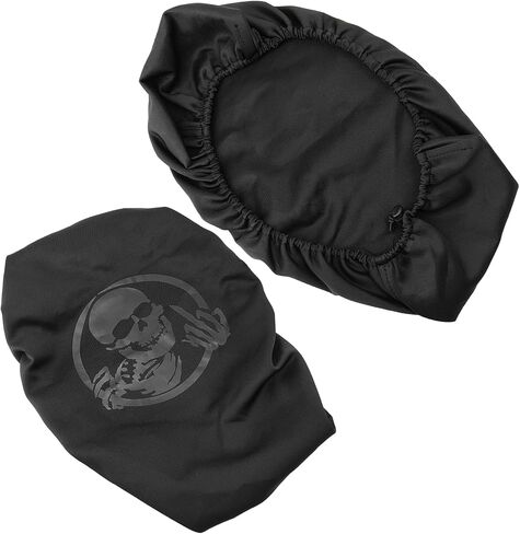 Hard Saddlebag Lid Bra/Lid Covers Fits for 2014-2023 Harley Davidson Touring, Road Glide, Electra Glide, Road King, Street Glide and Tri Glide Models (Red) in Kuwait
