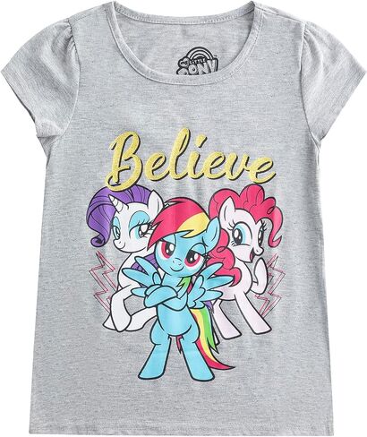 My Little Pony Girls 3 Pack Short Sleeve T-Shirt for Big Kids in Saudi Arabia