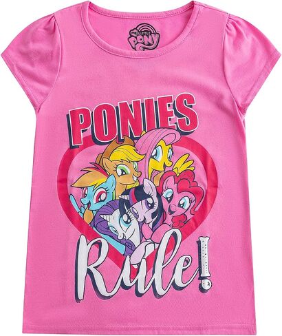 My Little Pony Girls 3 Pack Short Sleeve T-Shirt for Big Kids in Saudi Arabia