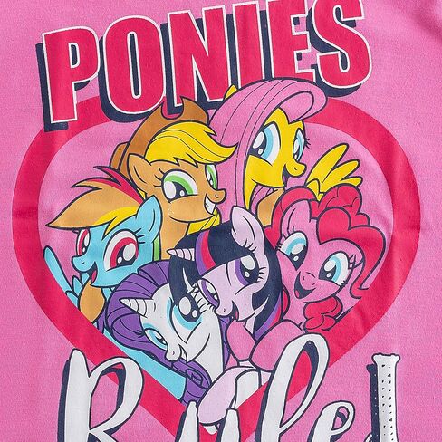 My Little Pony Girls 3 Pack Short Sleeve T-Shirt for Big Kids in Saudi Arabia