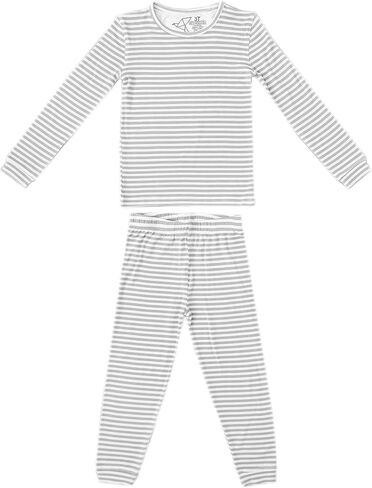 Copper Pearl Two Piece Long Sleeve Toddler Pajamas PJ Sets for Boys and Girls - Adorable Pattern Pajamas, Breathable Fabric to Keep Cool While Sleeping, Sizes 12 Months to 5T - Everest in Saudi Arabia
