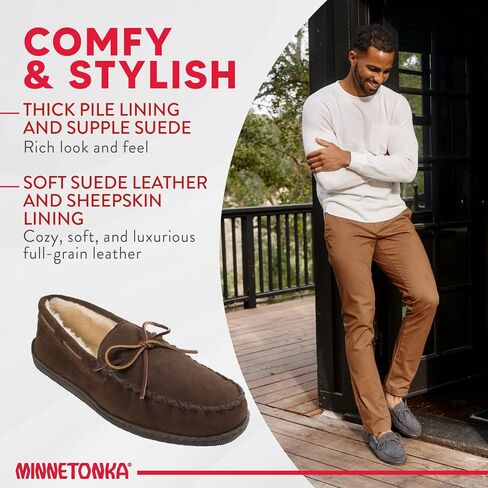 Minnetonka Women's Suede Pile Moc in Kuwait