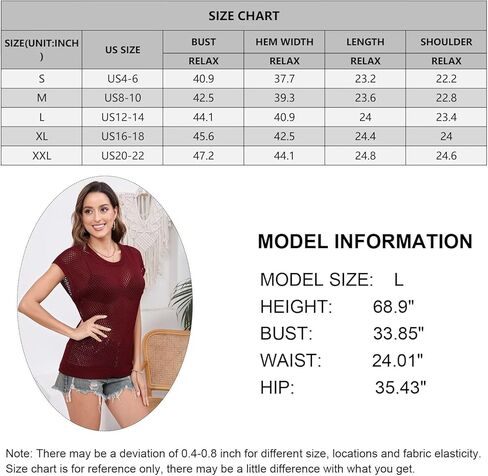 Women's Sweater Vest Summer Round Neck Crochet Hollow Out Knit Sleeveless Casual Pullover Tank Top. in Kuwait