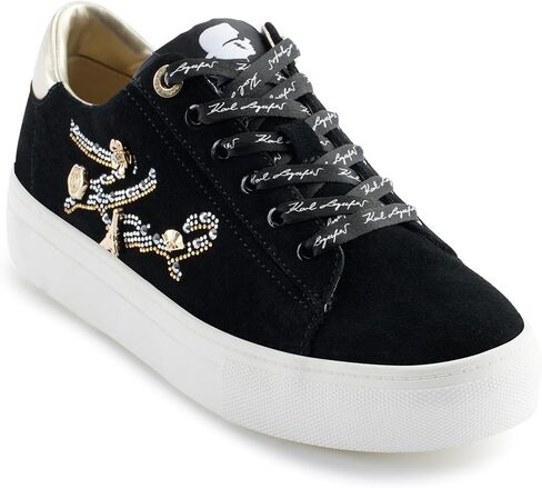 KARL LAGERFELD Women's Cate Sayings Everyday Lace Up Sneaker in Saudi Arabia