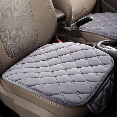XINLIYA Seat Cover for Car, 2 Pack Car Front Seat Protector, Universal Seat Cushion for Most Cars, Vehicles, SUVs and More, Soft Comfort, Car Interior Accessories for Men Women (Gray) in Saudi Arabia