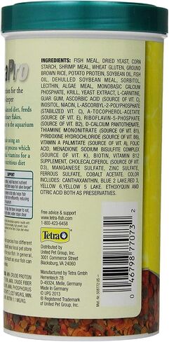 TetraPro Tropical Crisps, Fish Food, Advanced Clear Water Formula in Saudi Arabia